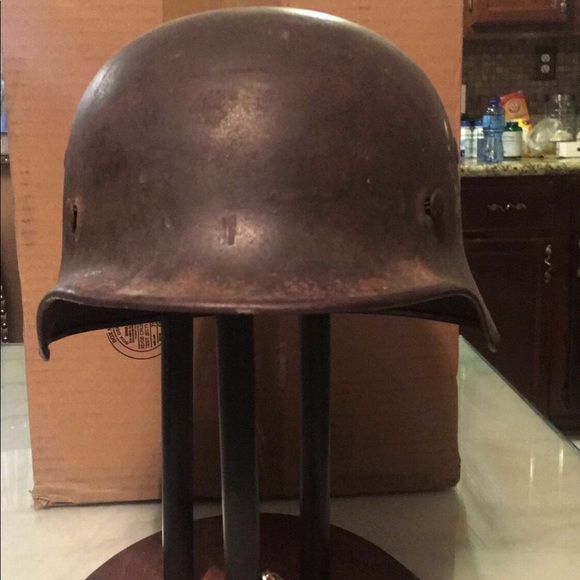 World War 2 German M40 Single Decal Stahlelm - Picture 1 of 8